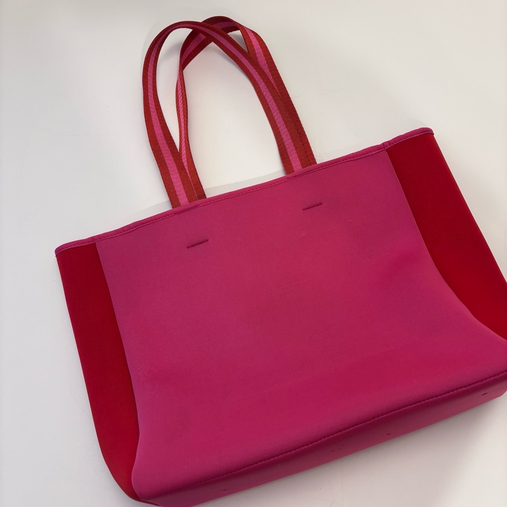 Summersalt pink and red bag